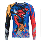 Kids MMA Rash Guard Bull - Roar-int