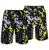 ROAR-INT Men's Lightweight Cargo Shorts β Quick Dry Stretch Hiking Shorts Camo Green