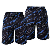ROAR-INT Men's Lightweight Cargo Shorts β Quick Dry Stretch Hiking Shorts Camo Grey