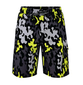 ROAR-INT Boys Cargo Shorts Quick Dry Lightweight Youth Cargo Shorts Stretch Boys Athletic Shorts Casual Kids Shorts Camo Green