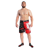 Roar Bjj Nogi Compression Grappling fight Workout Sublimated Shorts With Phone Pocket For Men