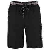 ROAR-INT Men's Lightweight Cargo Shorts – Quick Dry Stretch Hiking Shorts Brown
