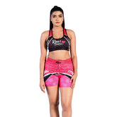 ROAR Ladies MMA Shorts PF Pink