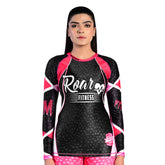 ROAR Ladies MMA Rash Guard PF Pink