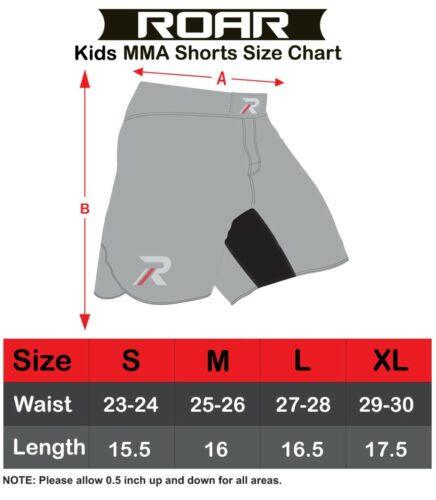Roar MMA Kids Shorts Tiger Dragon - Roar-int