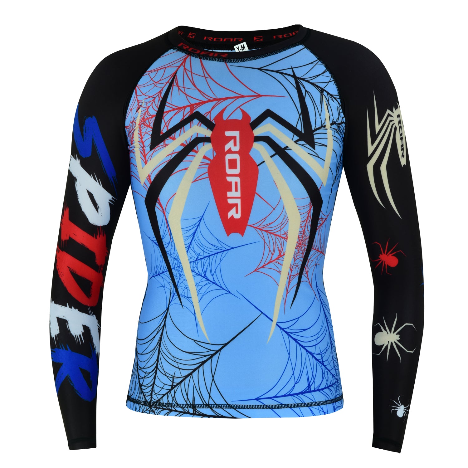 Spider Rash Guard Top Kids Rash Guards - BJJ, Youth, MMA, Jiu-Jitsu, & Nogi Youth Rashgu ...