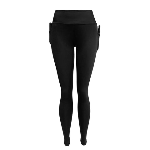 ROAR MMA Ladies Leggings Simple Black - Roar-int