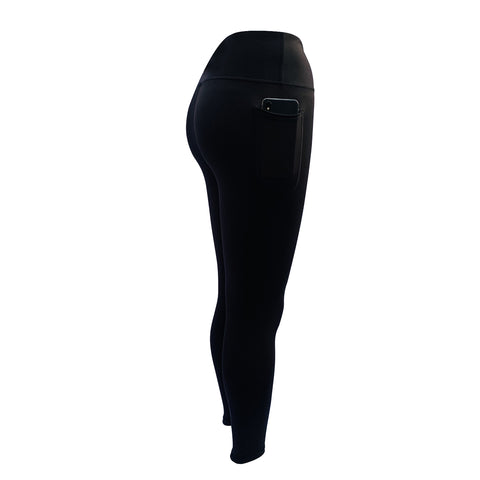 ROAR MMA Ladies Leggings Simple Black - Roar-int