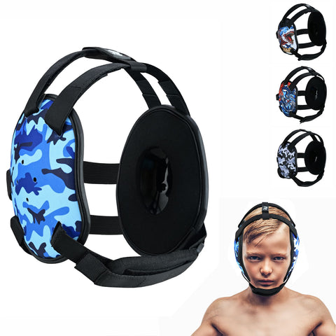 ROAR MMA Kids Cup Ear Guard Adjust Wrestling Protective MMA Headgear