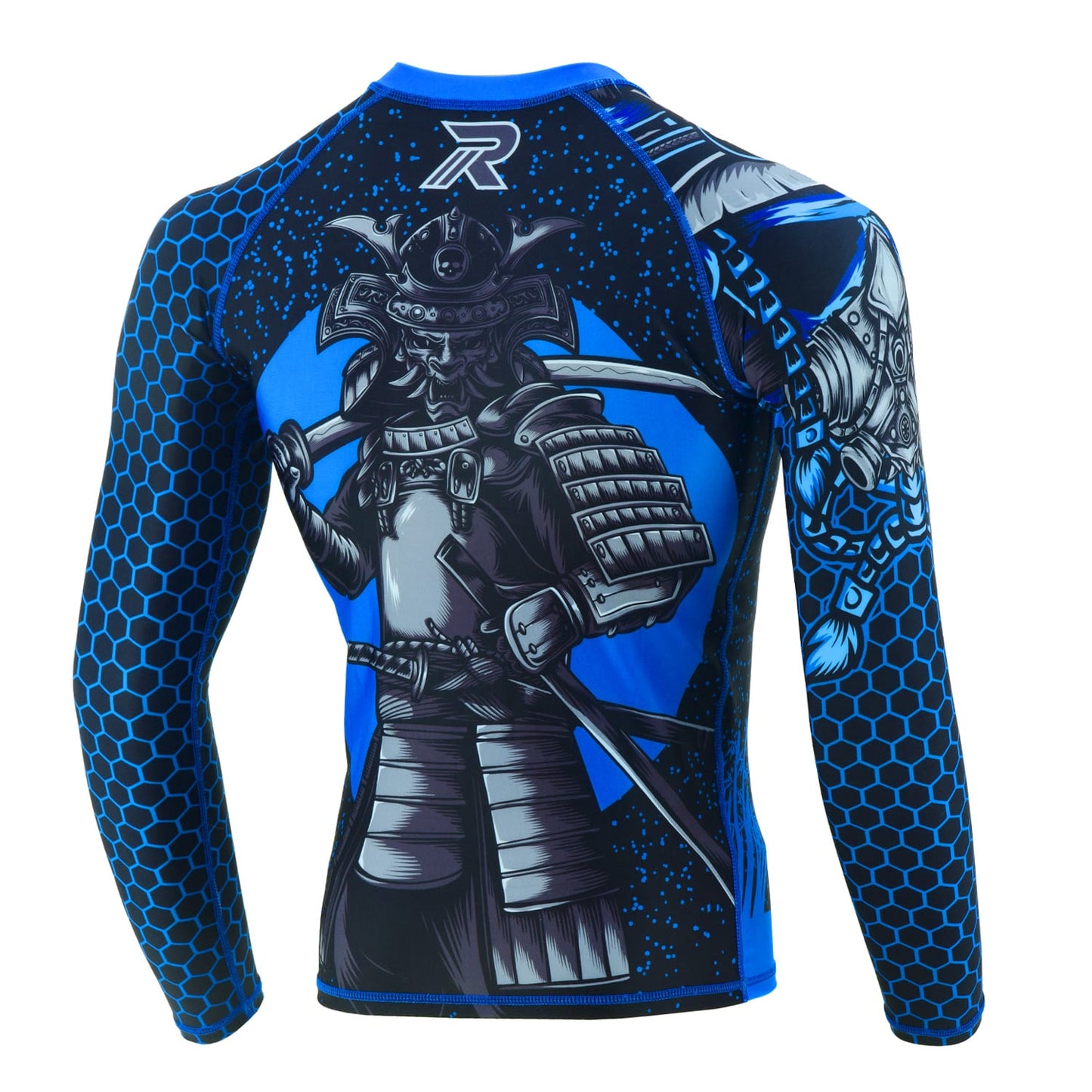 MMA Rash Guard BJJ Long Sleeve Compression Fight Gear Shirt No Gi - Roar-int