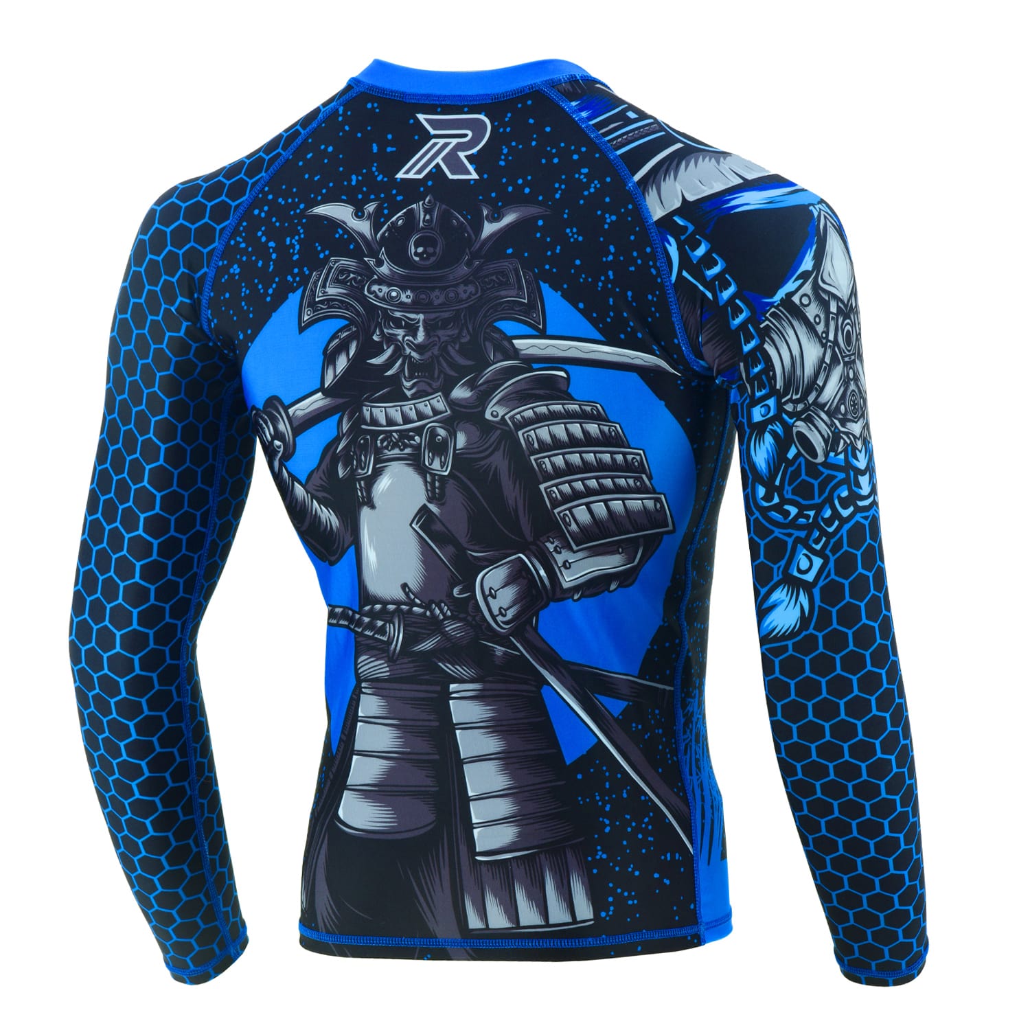 MMA Rash Guard BJJ Long Sleeve Compression Fight Gear Shirt No Gi - Roar-int