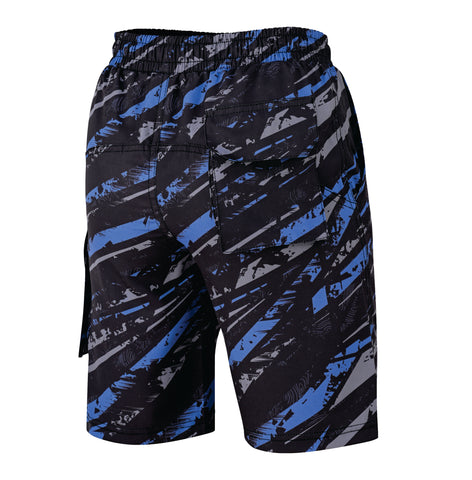 ROAR-INT Men's Lightweight Cargo Shorts – Quick Dry Stretch Hiking Shorts Camo Grey
