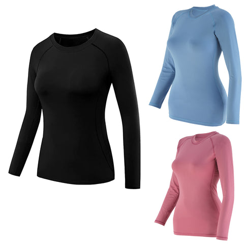 Roar Fightwear Women's MMA Compression Rash Guard Wrestling Long Sleeve Top - Roar-int