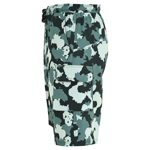 ROAR-INT Men's Lightweight Cargo Shorts – Quick Dry Stretch Hiking Shorts Army Green