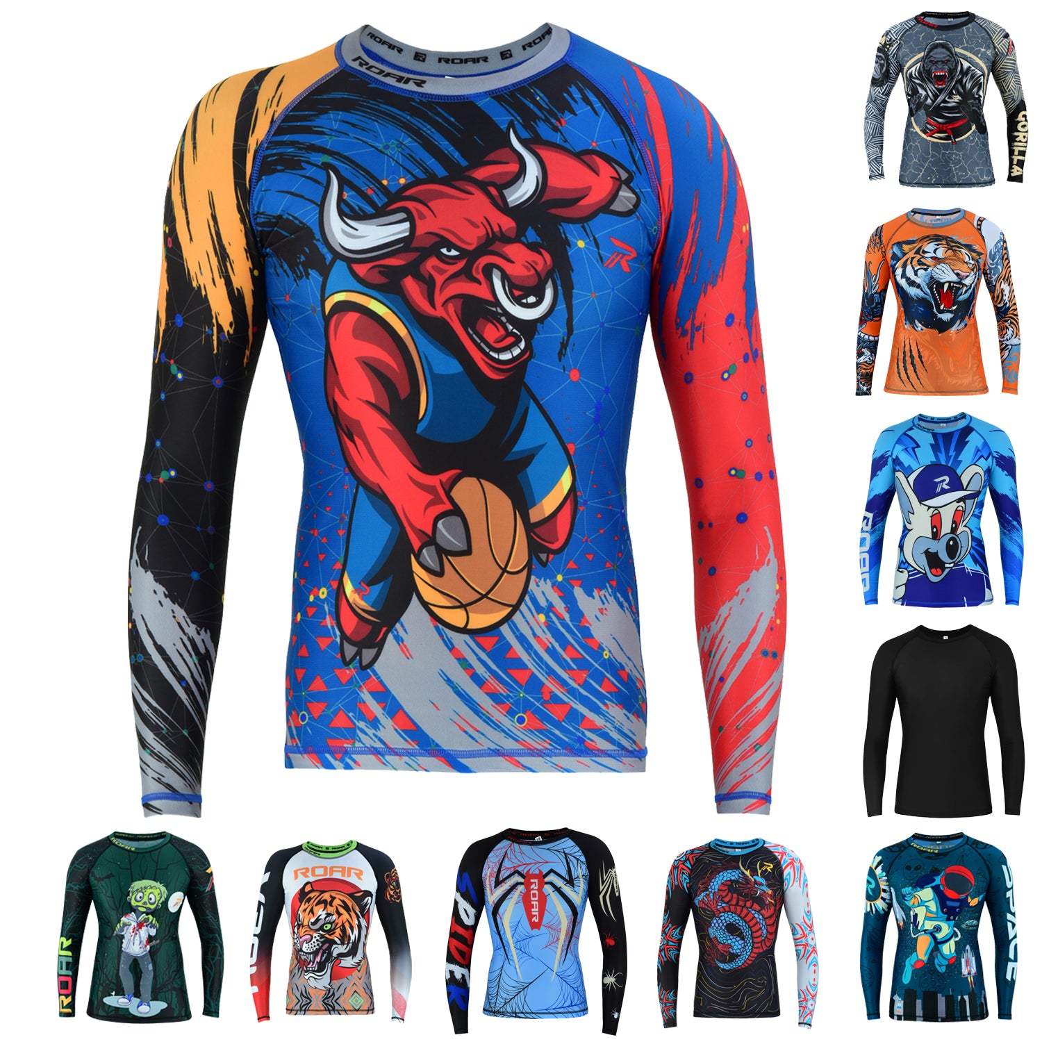 Roar Kid's MMA Rash Guard - Roar-int