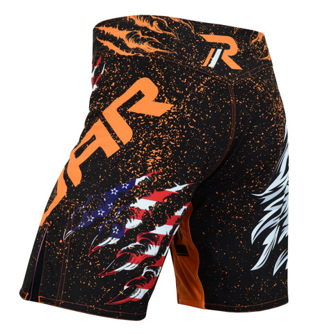 ROAR Kick Boxing MMA Cage Fight Grappling MUAY Thai Men's Short BJJ Shorts - Roar-int