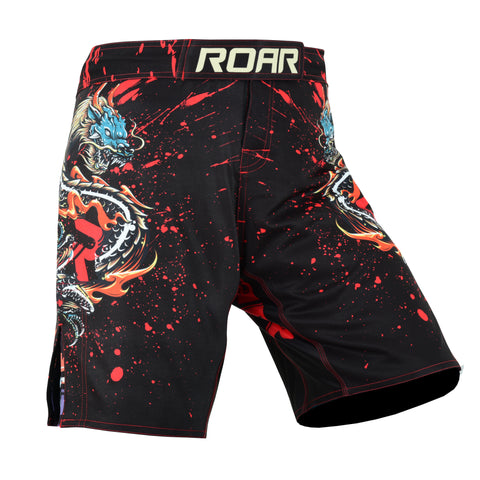ROAR Kick Boxing MMA Cage Fight Grappling MUAY Thai Men's Short BJJ Shorts - Roar-int