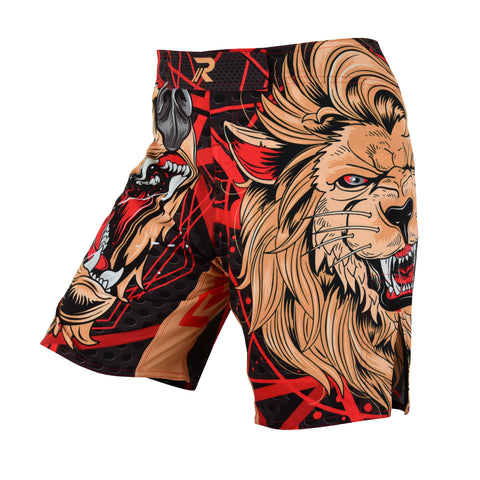 ROAR Kick Boxing MMA Cage Fight Grappling MUAY Thai Men's Short BJJ Shorts - Roar-int