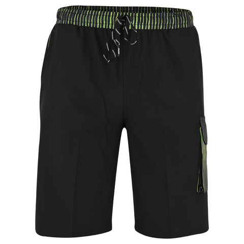 ROAR-INT Men's Lightweight Cargo Shorts – Quick Dry Stretch Hiking Shorts Green