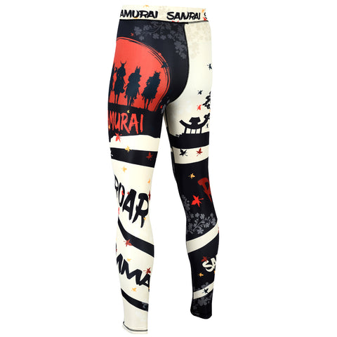 ROAR MMA BJJ Leggings Base Layer Gym Workout No Gi Grappling Jiu Jitsu Spats - Roar-int