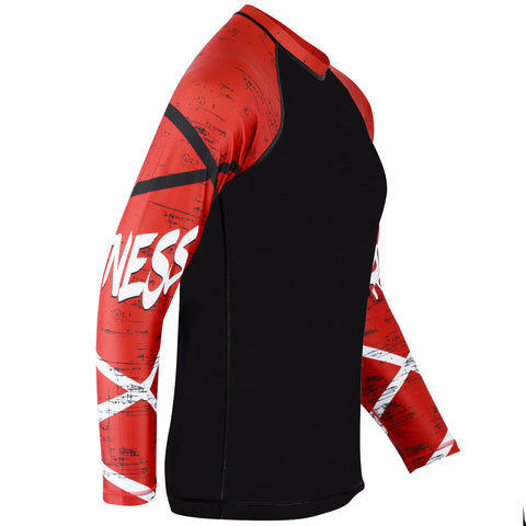 Roar MMA Rash Guard BJJ Lion Long Sleeve Compression Fight Gear Shirt No Gi - Roar-int