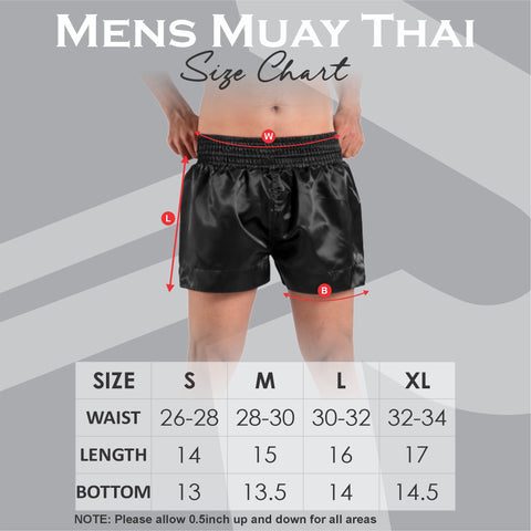 Men's MMA Muay Thai Black