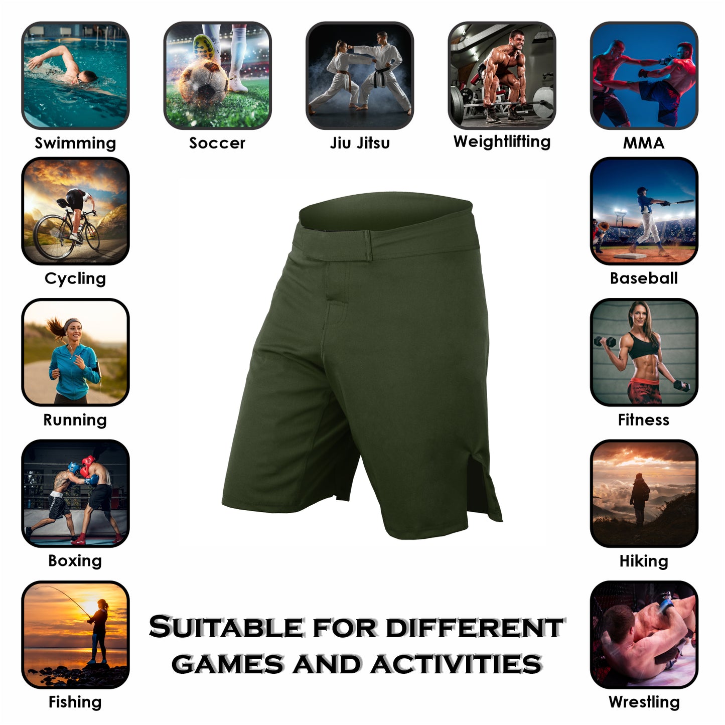 Men's MMA Simple Shorts - Roar-int