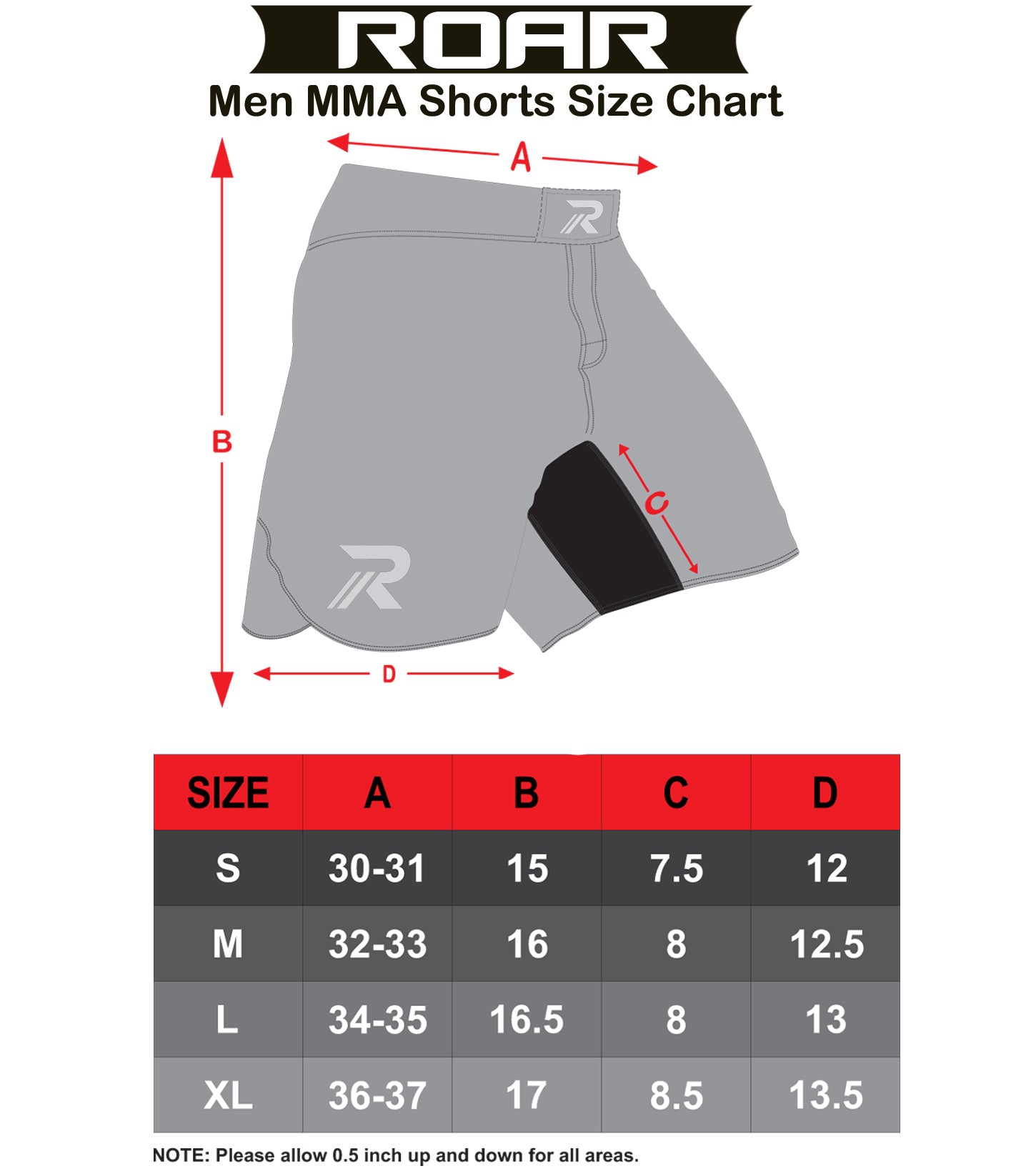 ROAR Kick Boxing MMA Cage Fight Darken Green Men Shorts - Roar-int
