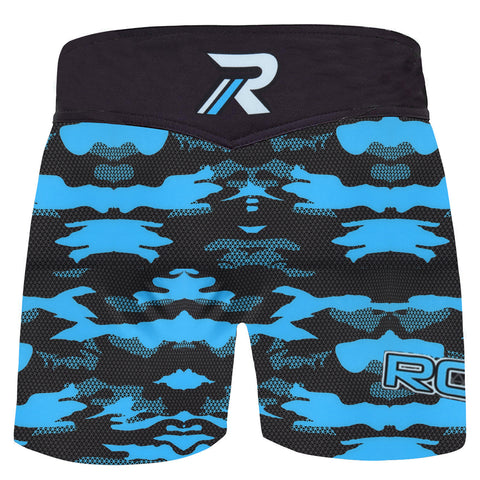 ROAR Ladies MMA Shorts PF Blue