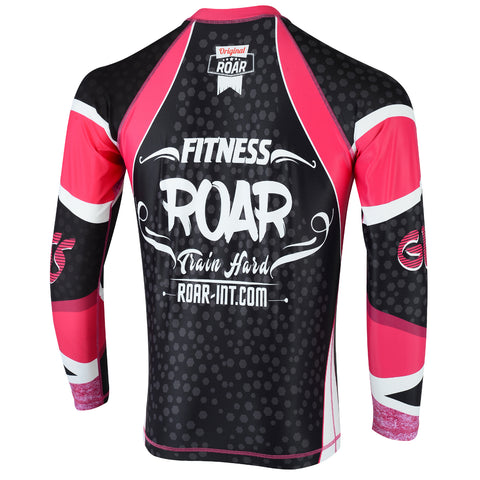 Roar Fightwear Women's MMA Compression Rash Guard Wrestling Long Sleeve Top - Roar-int