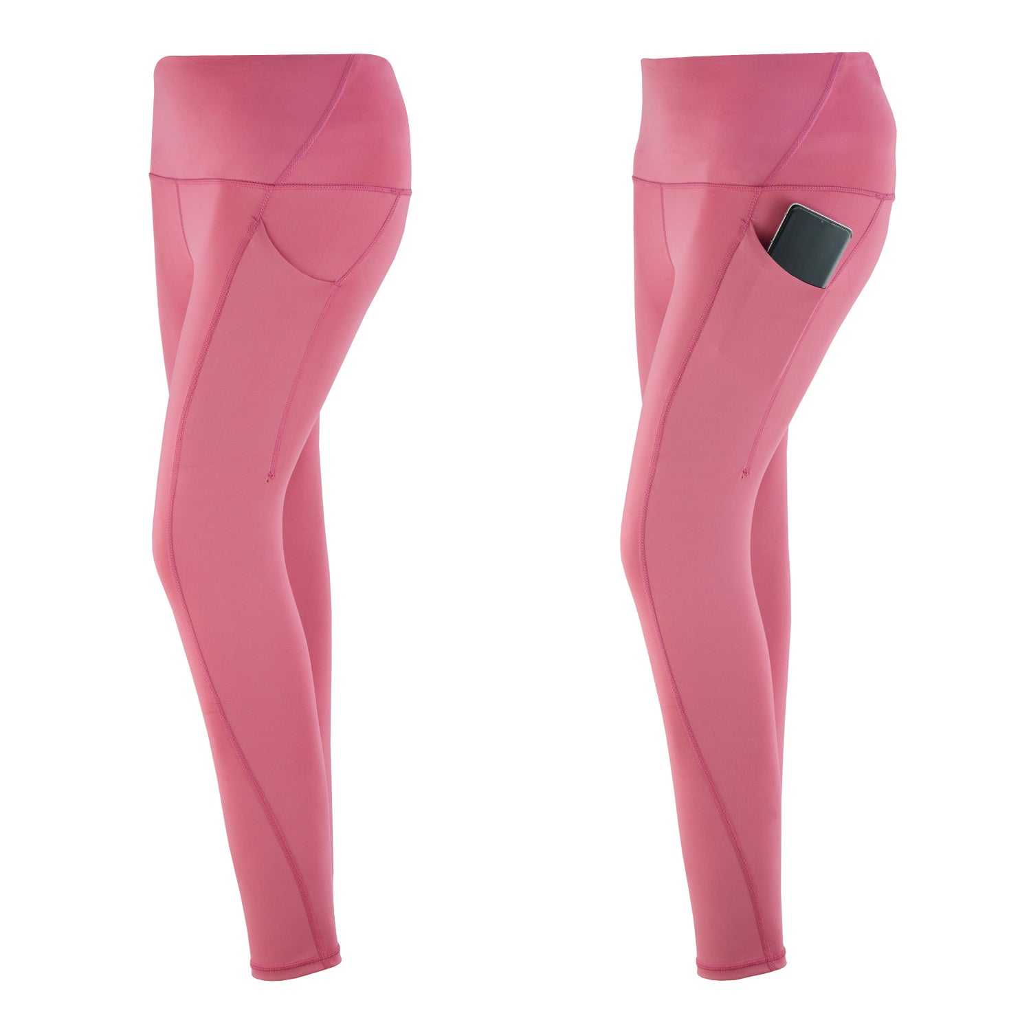 ROAR MMA Ladies Leggings Simple Pink - Roar-int