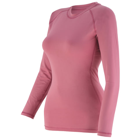 ROAR Ladies MMA Rash Guard Simple Pink - Roar-int