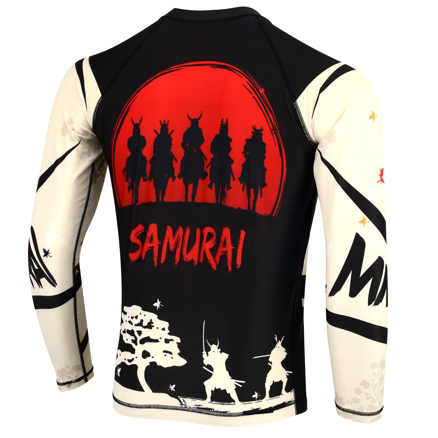 MMA Rash Guard BJJ Long Sleeve Compression Fight Gear Shirt No Gi - Roar-int