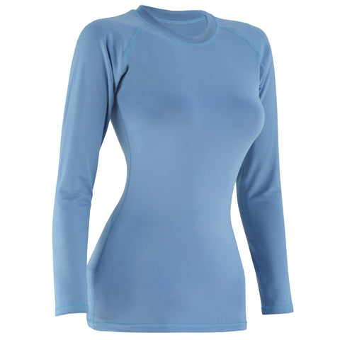 ROAR Ladies MMA Rash Guard Simple Blue - Roar-int