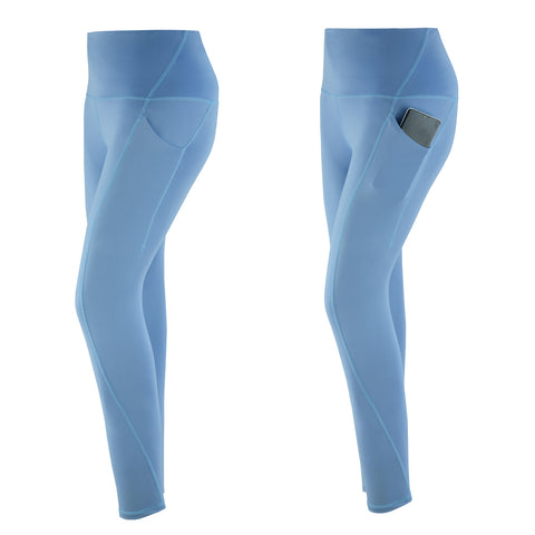 ROAR MMA Ladies Leggings Simple Blue - Roar-int