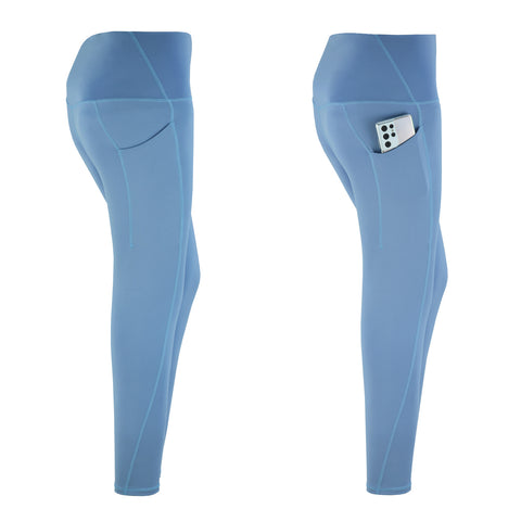 ROAR MMA Ladies Leggings Simple Blue - Roar-int