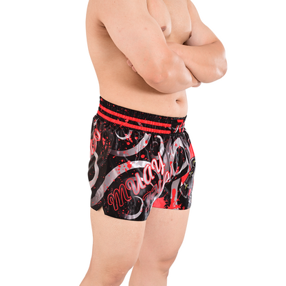 ROAR Empero Muay Thai Shorts MMA Gym Boxing Fighting Kick Martial Arts Gear