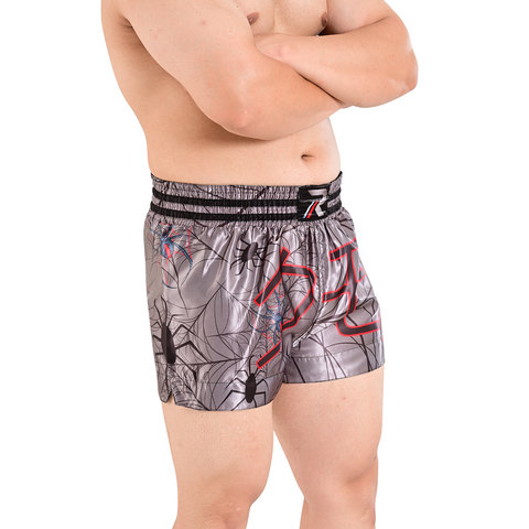 ROAR Spinne Muay Thai Shorts MMA Gym Boxing Fighting Kick Martial Arts Gear