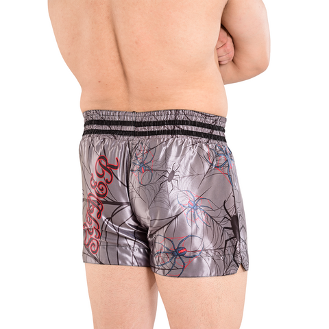 ROAR Spinne Muay Thai Shorts MMA Gym Boxing Fighting Kick Martial Arts Gear