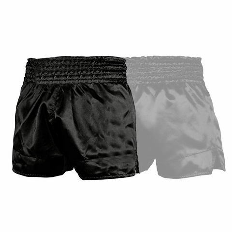 Kids MMA Muay Thai Shorts Black