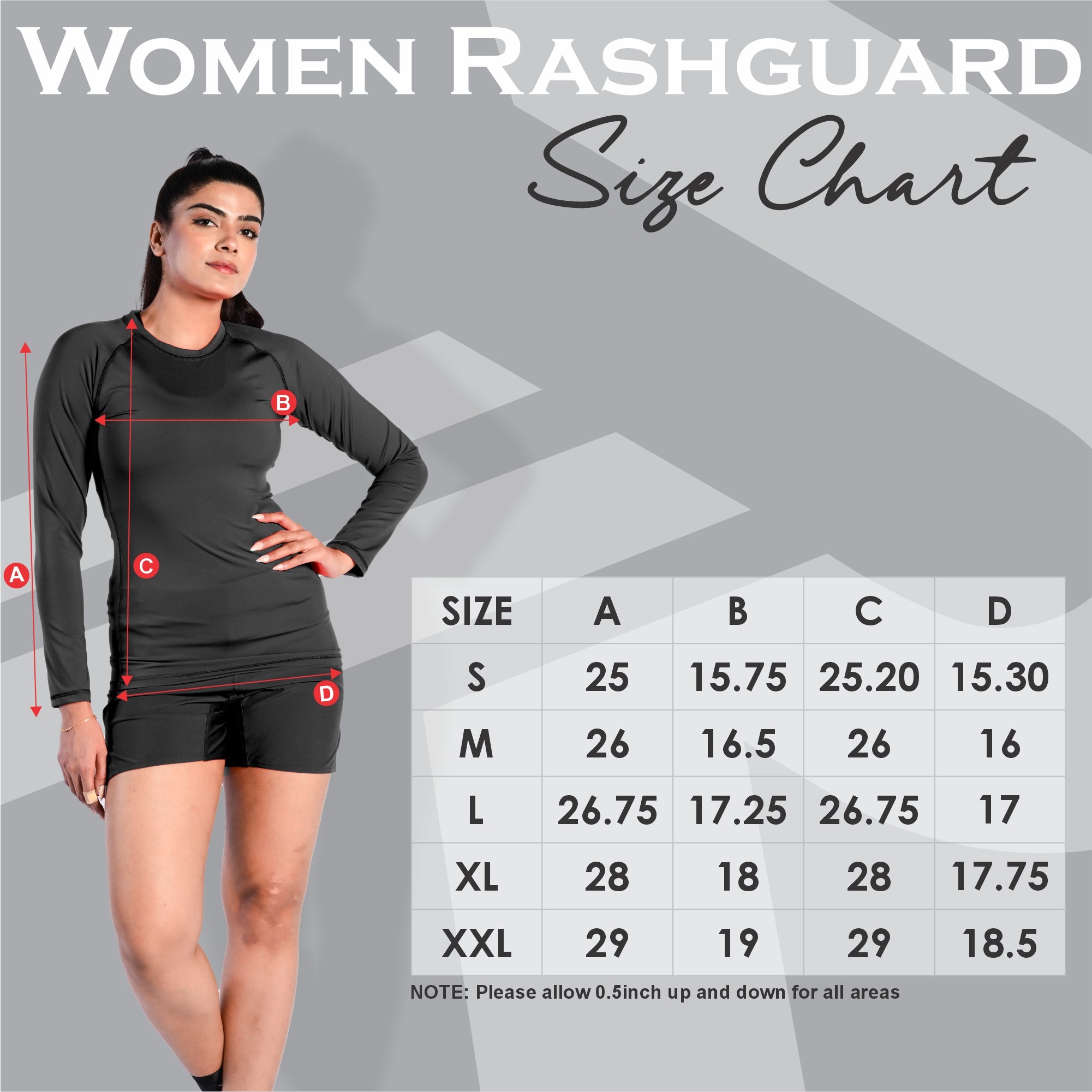 Daci Rash Guard Chart Size ROAR Ladies MMA Rash Guard Lion Snake – Roar-int