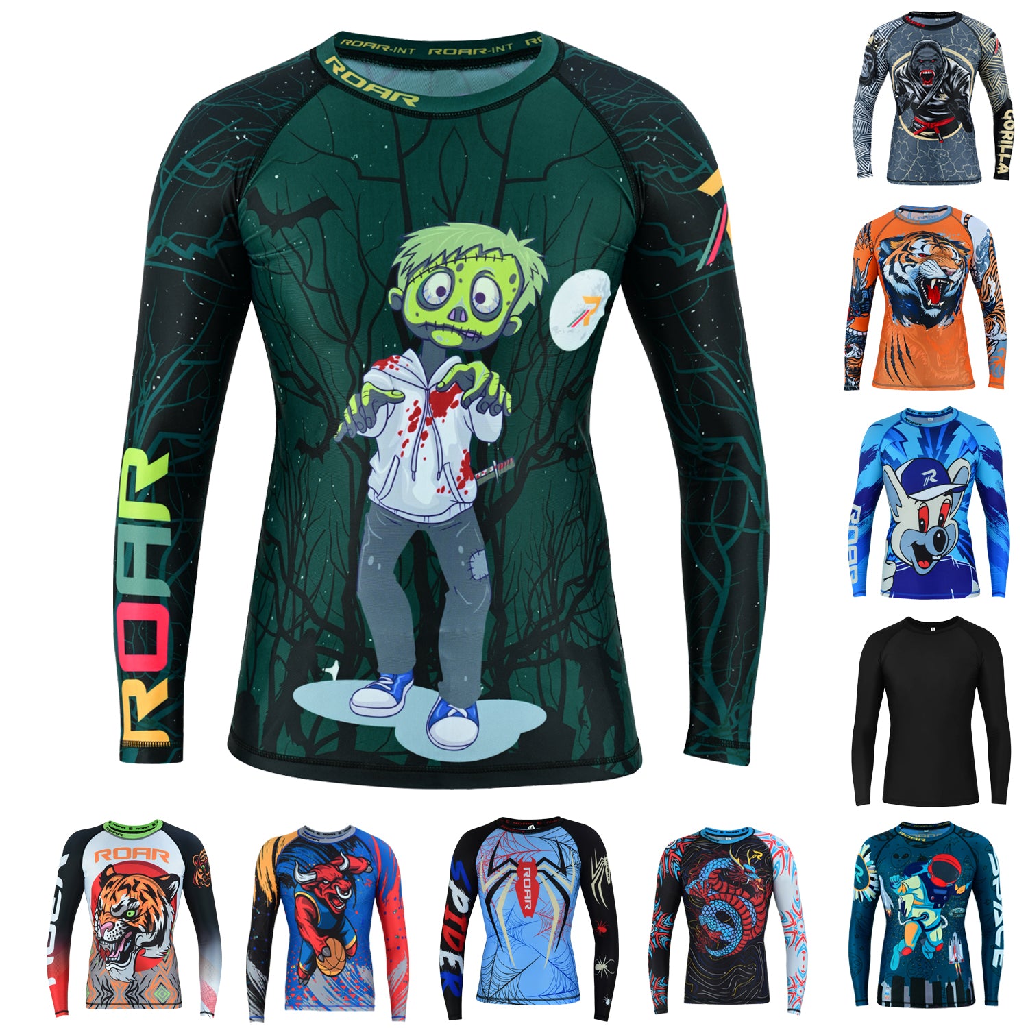 Roar Kid's MMA Rash Guard - Roar-int