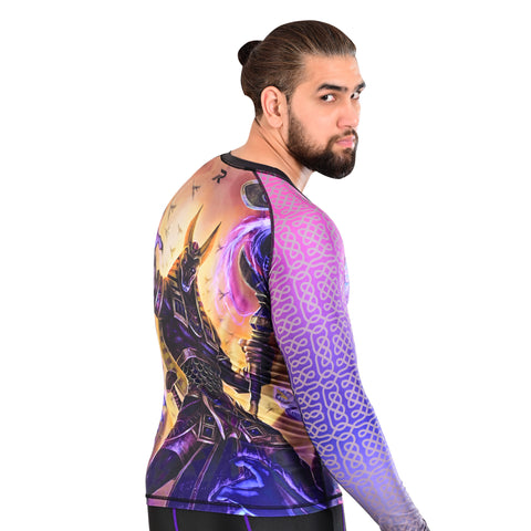 ROAR MMA Anubis Rash Guard Fight Training Gym Fitness Full Sleeve Workout BJJ Shirt