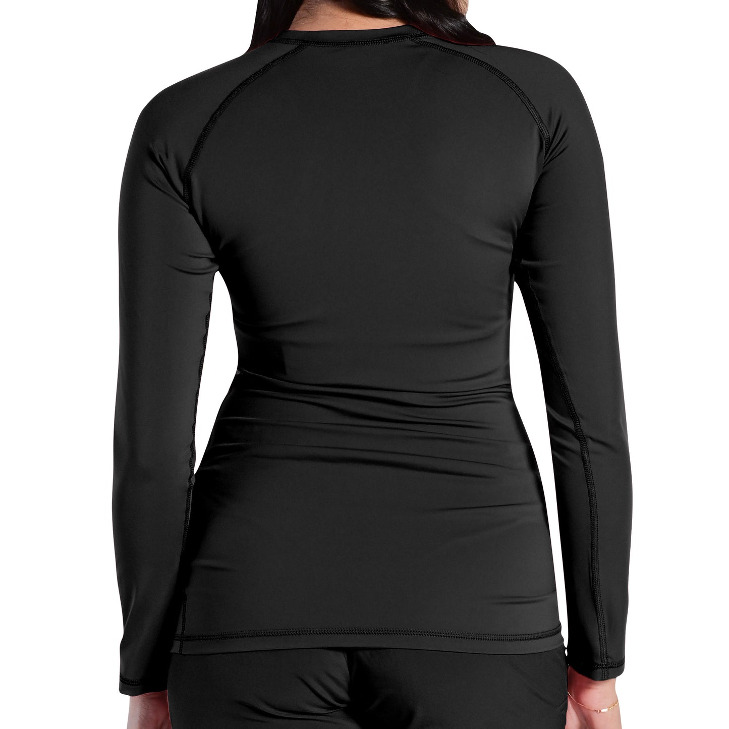 ROAR Ladies MMA Rash Guard Simple Black