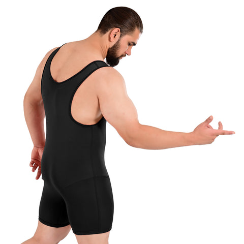 ROAR Men’s Wrestling Singlet Sports Gym Powerlifting Bodybuilding Vest Top