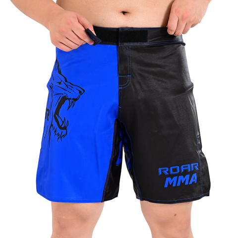 Roar Bjj Nogi Compression Grappling fight Workout Sublimated Shorts With Phone Pocket For Men