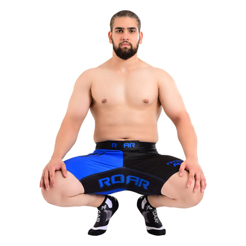 Roar Bjj Nogi Compression Grappling fight Workout Sublimated Shorts With Phone Pocket For Men