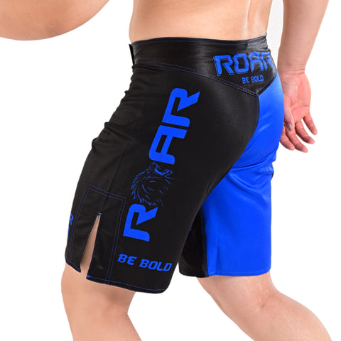Roar Bjj Nogi Compression Grappling fight Workout Sublimated Shorts With Phone Pocket For Men