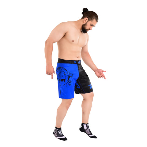 Roar Bjj Nogi Compression Grappling fight Workout Sublimated Shorts With Phone Pocket For Men