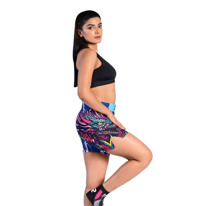 Roar Ladies MMA Shorts Dragon